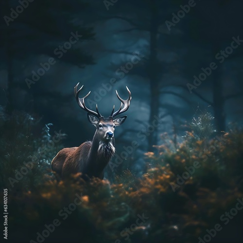 deer in the night sky © Anubhav