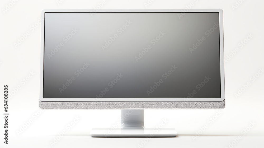 Computer monitor isolated on white background Computer monitor isolated on white background