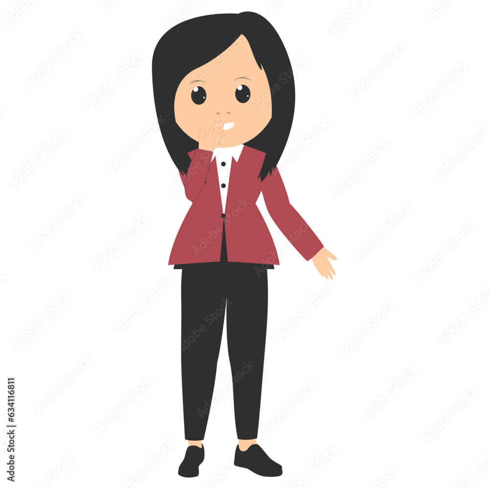 cute female teacher cartoon illustration cute female teacher cartoon illustration