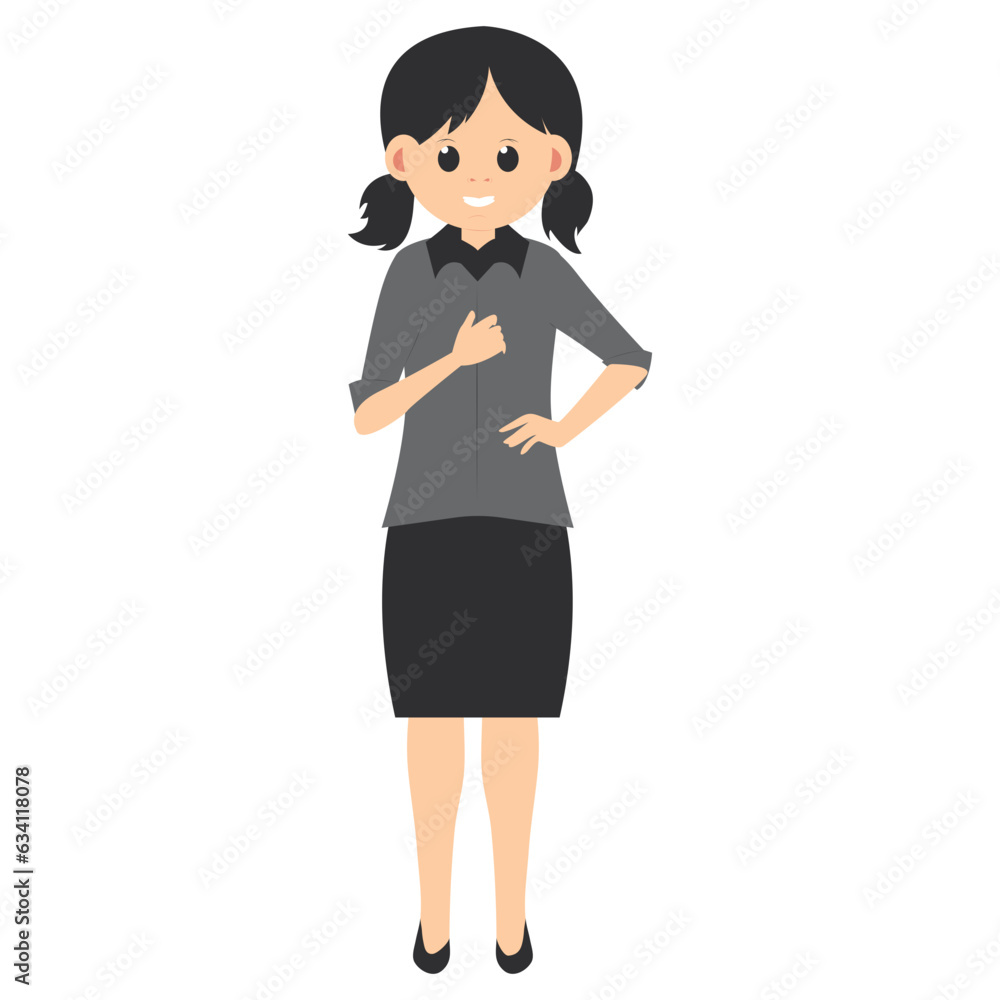 cute girl cartoon illustration cute girl cartoon illustration