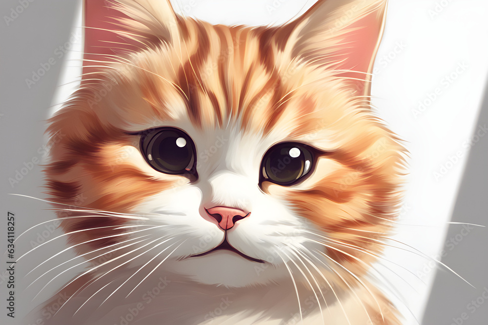 cute cat Generative AI cute cat Generative AI