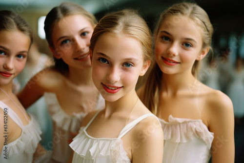 Youthful Ballerinas in Harmony