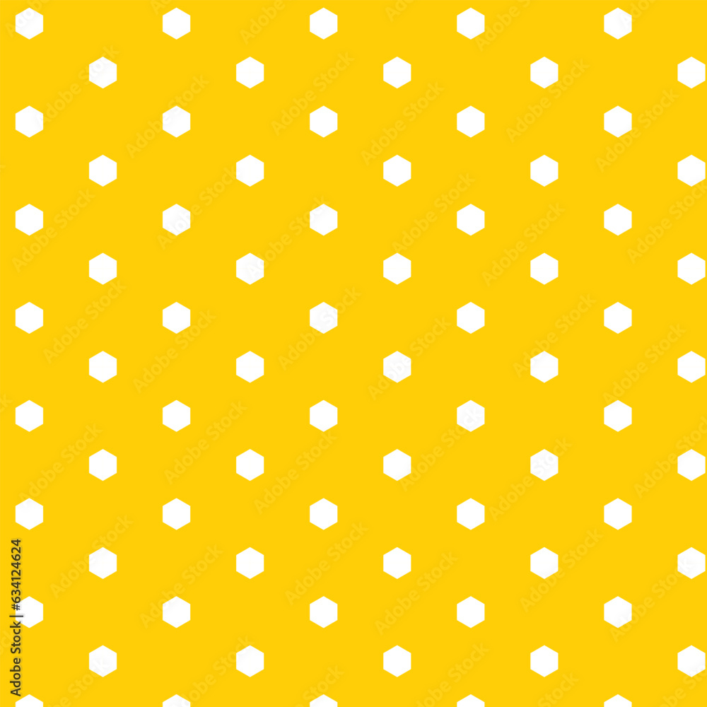abstract white hexagon pattern with yellow backgroun, perfect for background, wallpaper abstract white hexagon pattern with yellow backgroun, perfect for background, wallpaper