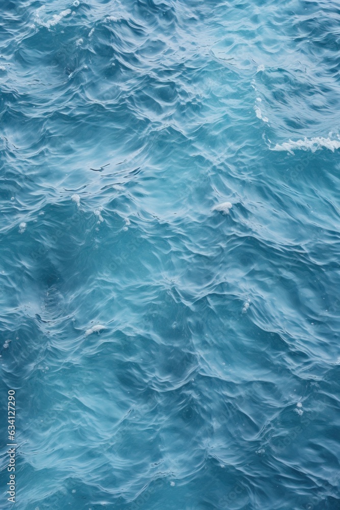 Obraz premium water surface with ripples texture background. ai generative