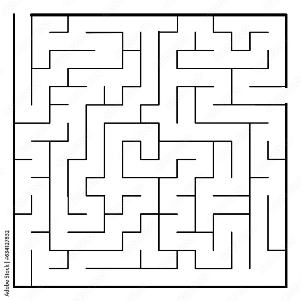 maze puzzle in PNG
