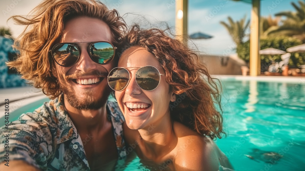 Close up photography of an happy beautiful and fit couple having fun Close up photography of an happy beautiful and fit couple having fun