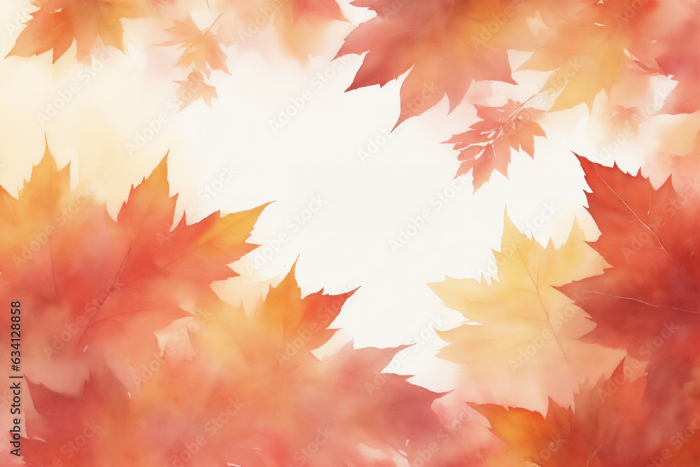 subtle autumn background with space for text golden maple leaves subtle autumn background with space for text golden maple leaves