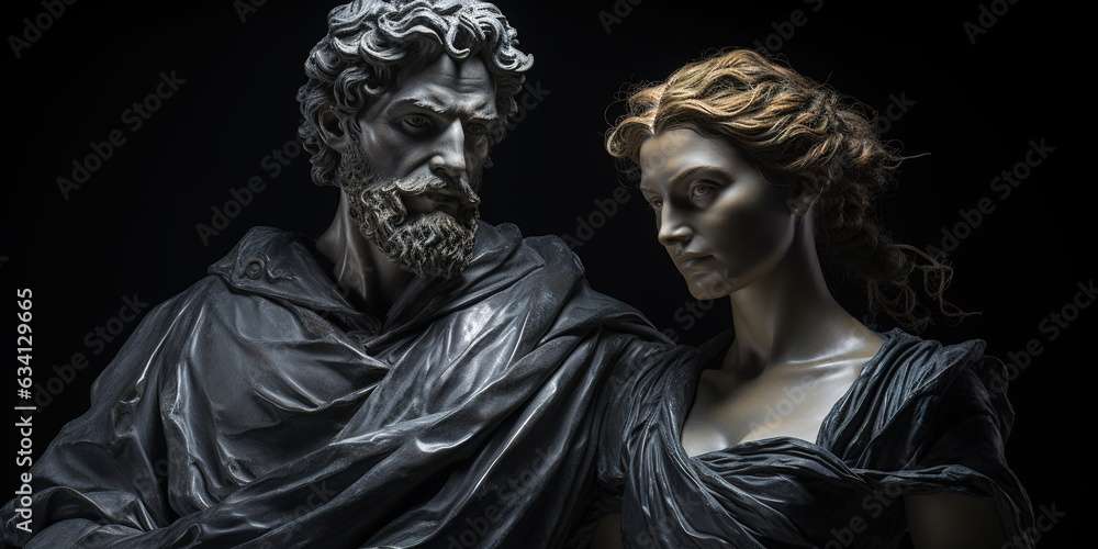 Statue Couple