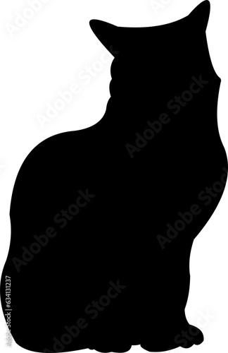 simple cat silhouette