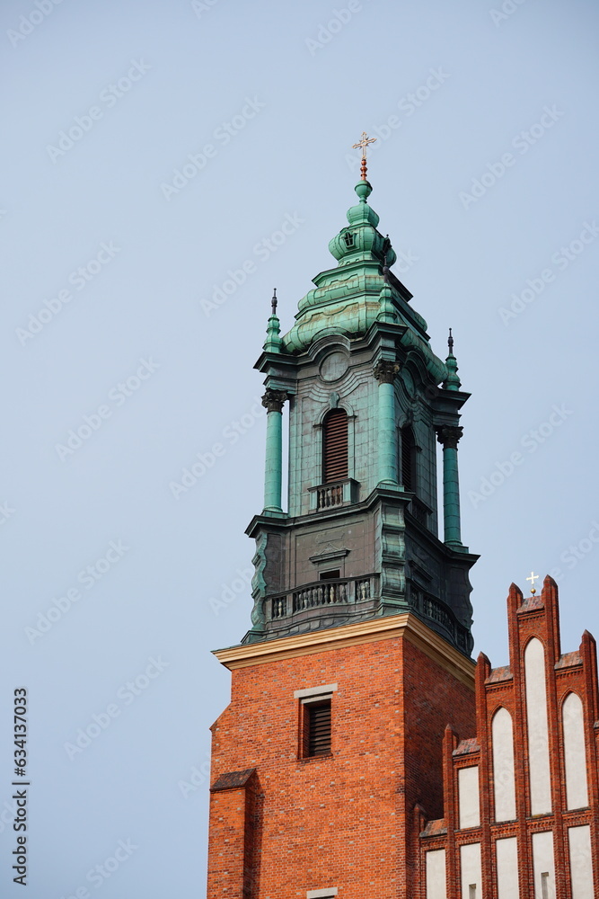 The Piotr and Pawel cathedral in Poznan, Poland