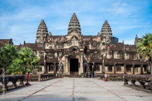 Obraz na płótnie views of angkor wat main temple, cambodia