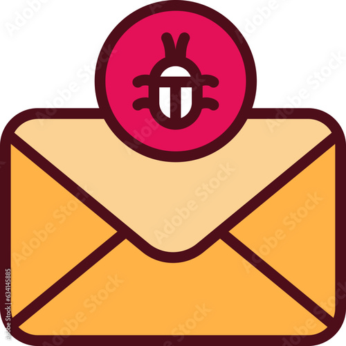 mail spam icon