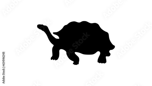 giant tortoise silhouette