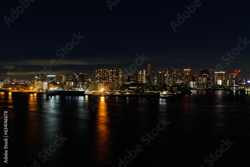レインボーブリッジからの夜景　Night view from Rainbow Bridge © Mono Moon Records
