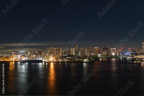 レインボーブリッジからの夜景 Night view from Rainbow Bridge © Mono Moon Records