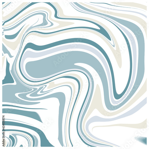 Marble effect liquify multicolor background line art pattern