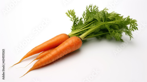 Carrot isolated on a white background.