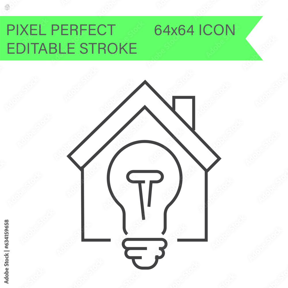 House. Home icon. ecology icons .Editable Stroke. 64x64 Pixel Perfect. House. Home icon. ecology icons .Editable Stroke. 64x64 Pixel Perfect.