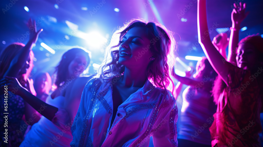 hot women dancing in the nightclub hot women dancing in the nightclub