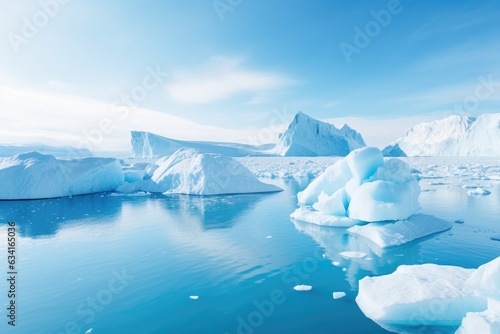 Global warming and melting glaciers