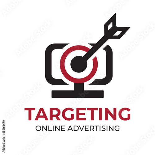 Vector set of target  marketing logos