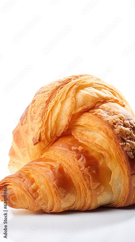 Buttery Delights: A Journey into Parisian Croissants, generative ai