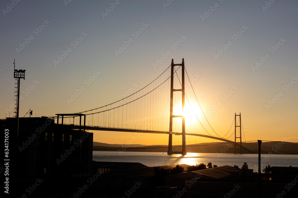 Fototapeta premium 1915 Canakkale Bridge. Canakkale Turkey