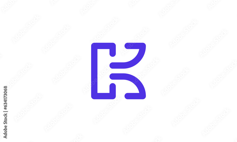 Letter CK logo design . clean and modern CK logo initials. vector illustration Letter CK logo design . clean and modern CK logo initials. vector illustration