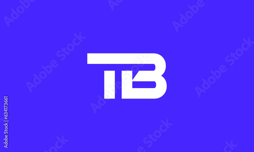 Letter TB logo design . Creative letters TB Logo Design Vector Template. Initial Letters TB Logo Design