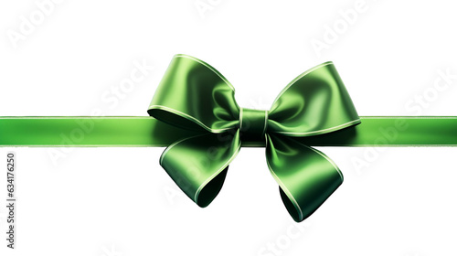 Green Ribbon, gift ribbon