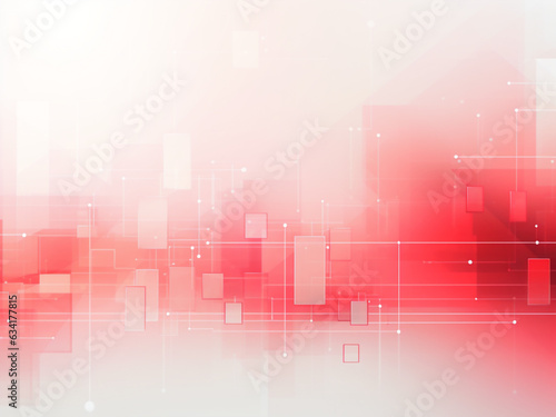 Cybersecurity meld in red digital background.