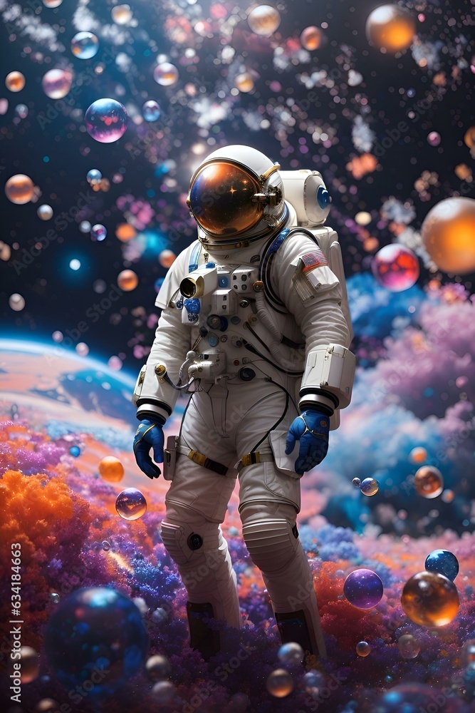 astronaut in space astronaut in space