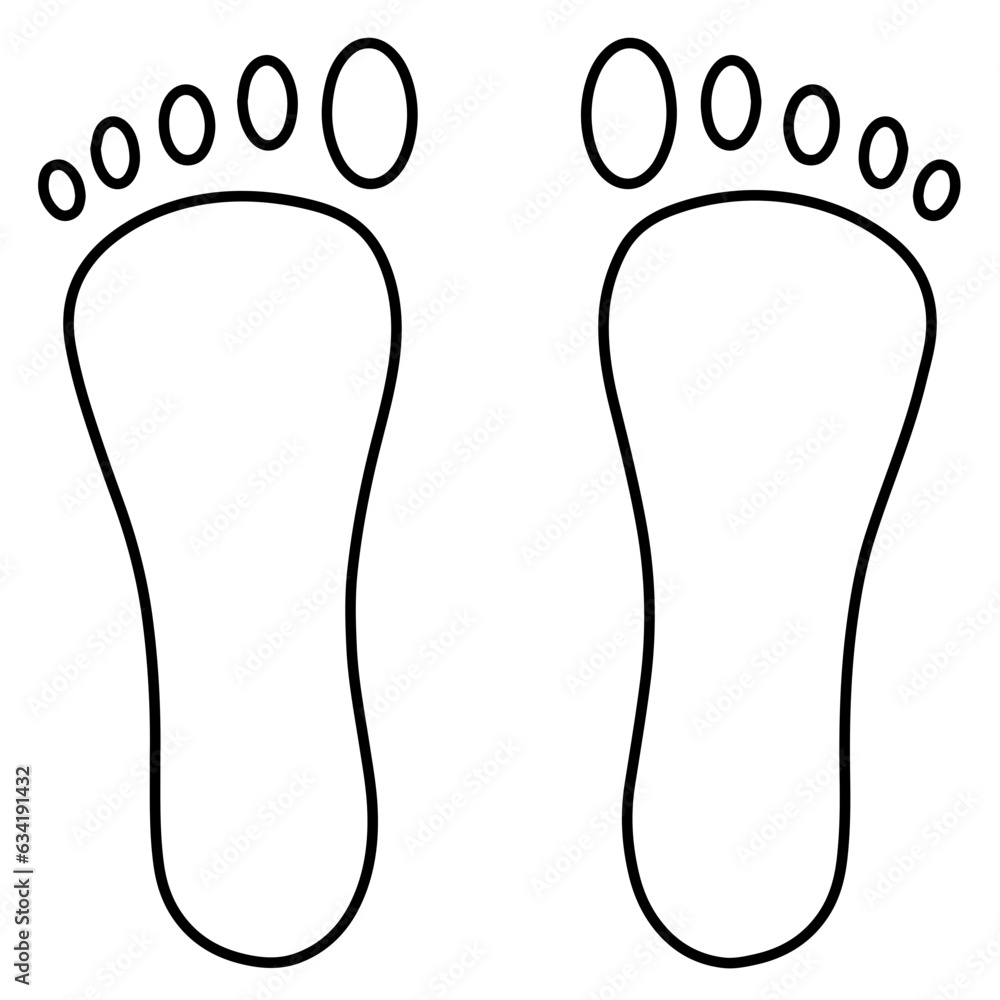Foot Print Icon Foot Print Icon