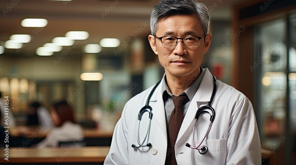 Portrait of a Mature Male Doctor Portrait of a Mature Male Doctor
