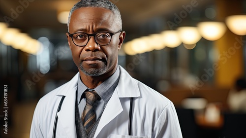 Portrait of a Mature Male Doctor