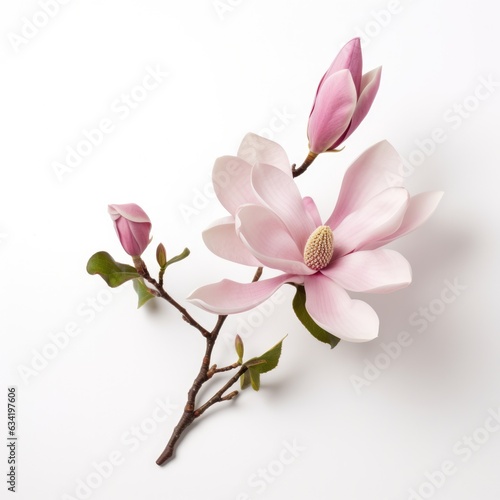 Magnolia on a plain white background - isolated stock pictures Lavender_on_a_plain_white_background - isolated stock pictures © 4kclips