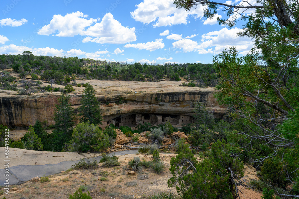 Landscape photograph taken in Mesa Verde National Park in Colorado. Landscape photograph taken in Mesa Verde National Park in Colorado.