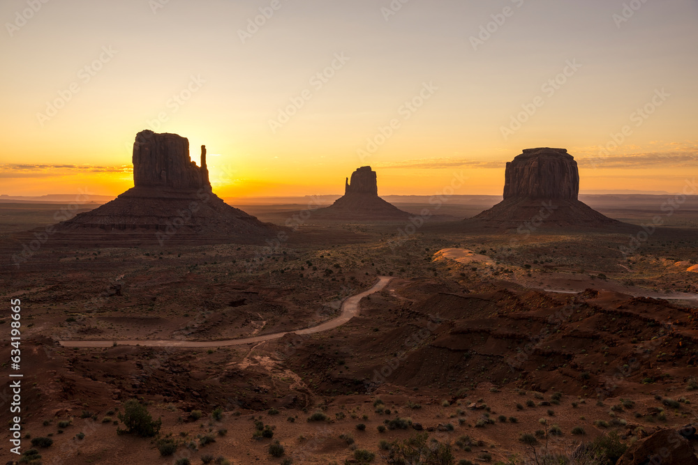 Photograph of Monument Valley