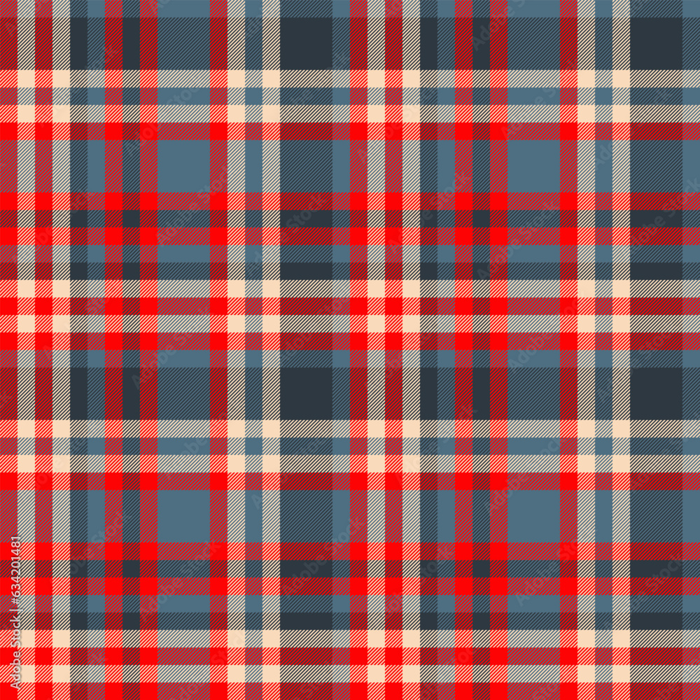 Seamless fabric texture of textile check tartan with a plaid background pattern vector. Seamless fabric texture of textile check tartan with a plaid background pattern vector.