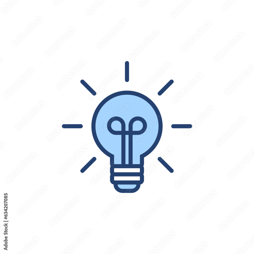 Lamp icon vector. Light bulb sign and symbol. idea symbol. Lamp icon vector. Light bulb sign and symbol. idea symbol.