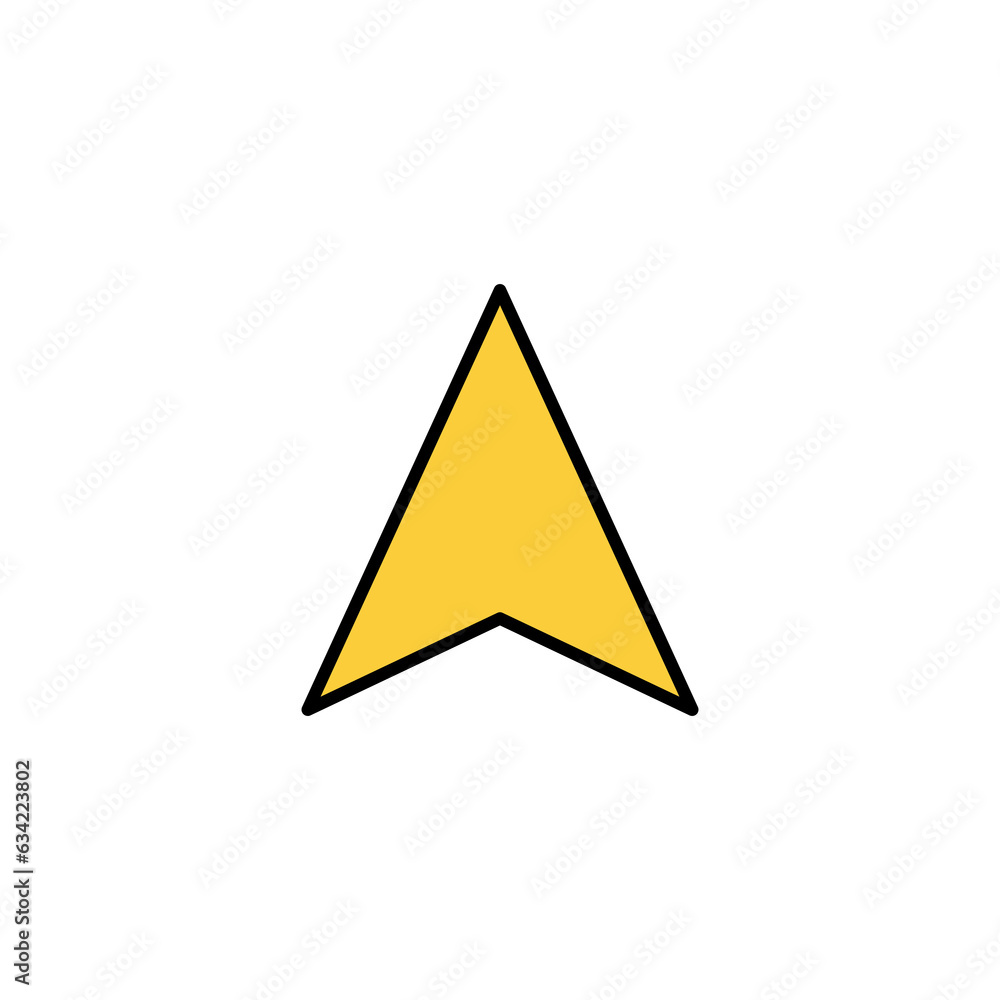 Compass icon vector for web and mobile app. arrow compass icon sign and symbol Compass icon vector for web and mobile app. arrow compass icon sign and symbol