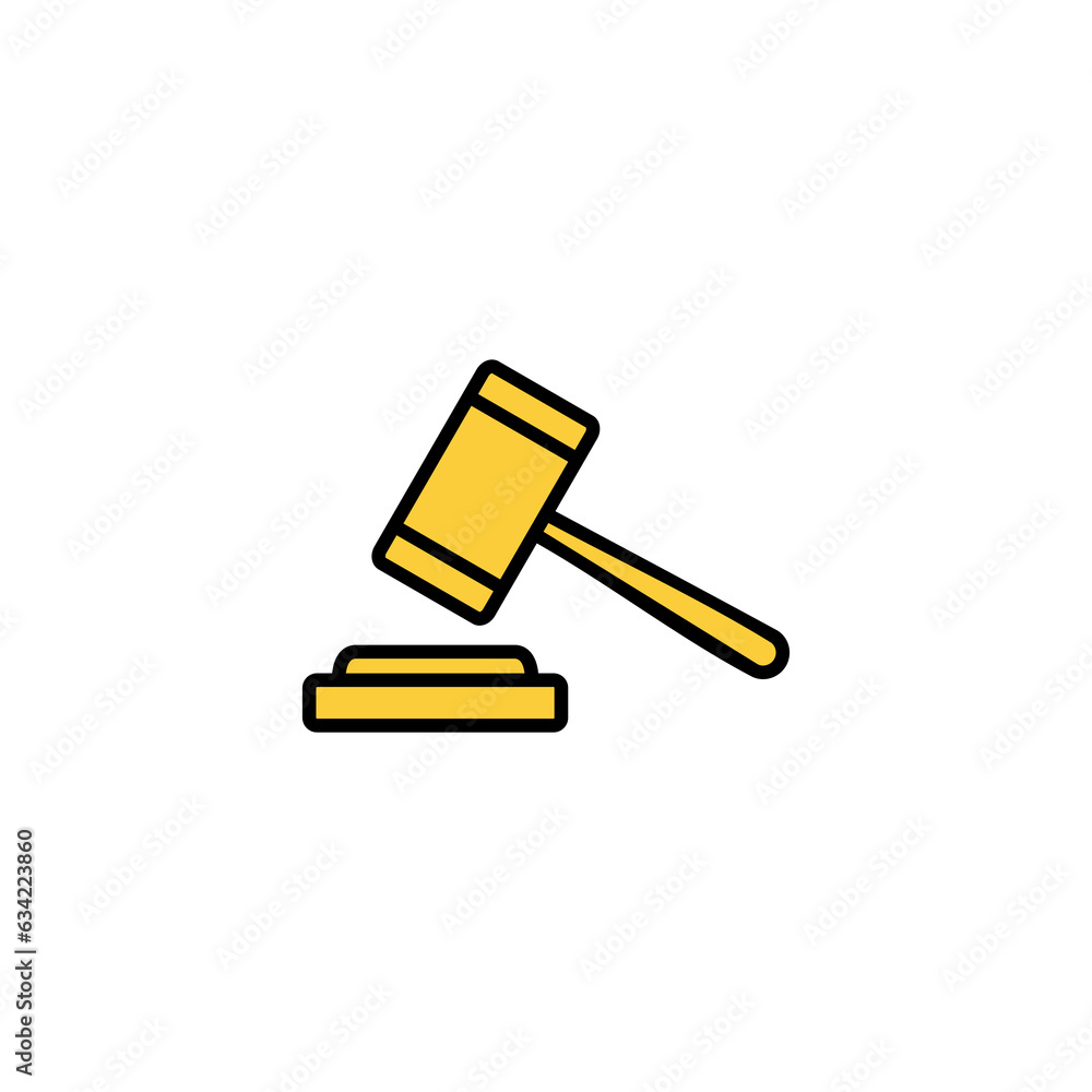 Gavel icon vector for web and mobile app. judge gavel sign and symbol. law icon. auction hammer Gavel icon vector for web and mobile app. judge gavel sign and symbol. law icon. auction hammer