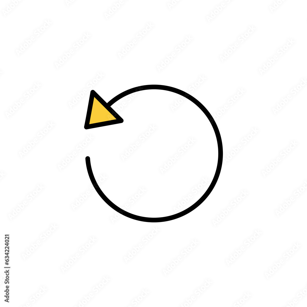 Refresh icon vector for web and mobile app. Reload sign and symbol. Update icon. Refresh icon vector for web and mobile app. Reload sign and symbol. Update icon.