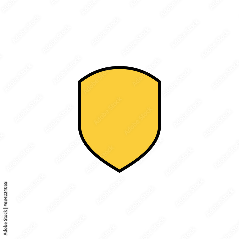 Shield icon vector for web and mobile app. Protection icon. Security sign and symbol Shield icon vector for web and mobile app. Protection icon. Security sign and symbol