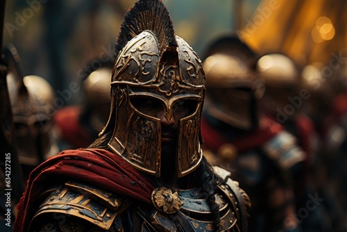 A Frontline of Harmony: Examining the Symbolic Implication of Spartan Warriors with Side-by-Side Helmets
