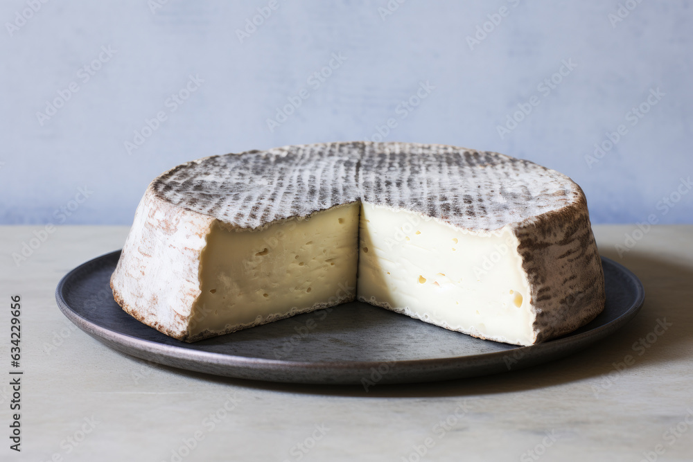 An ash French cheese