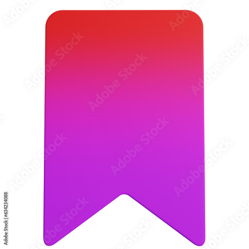 3D Save button icon illustration