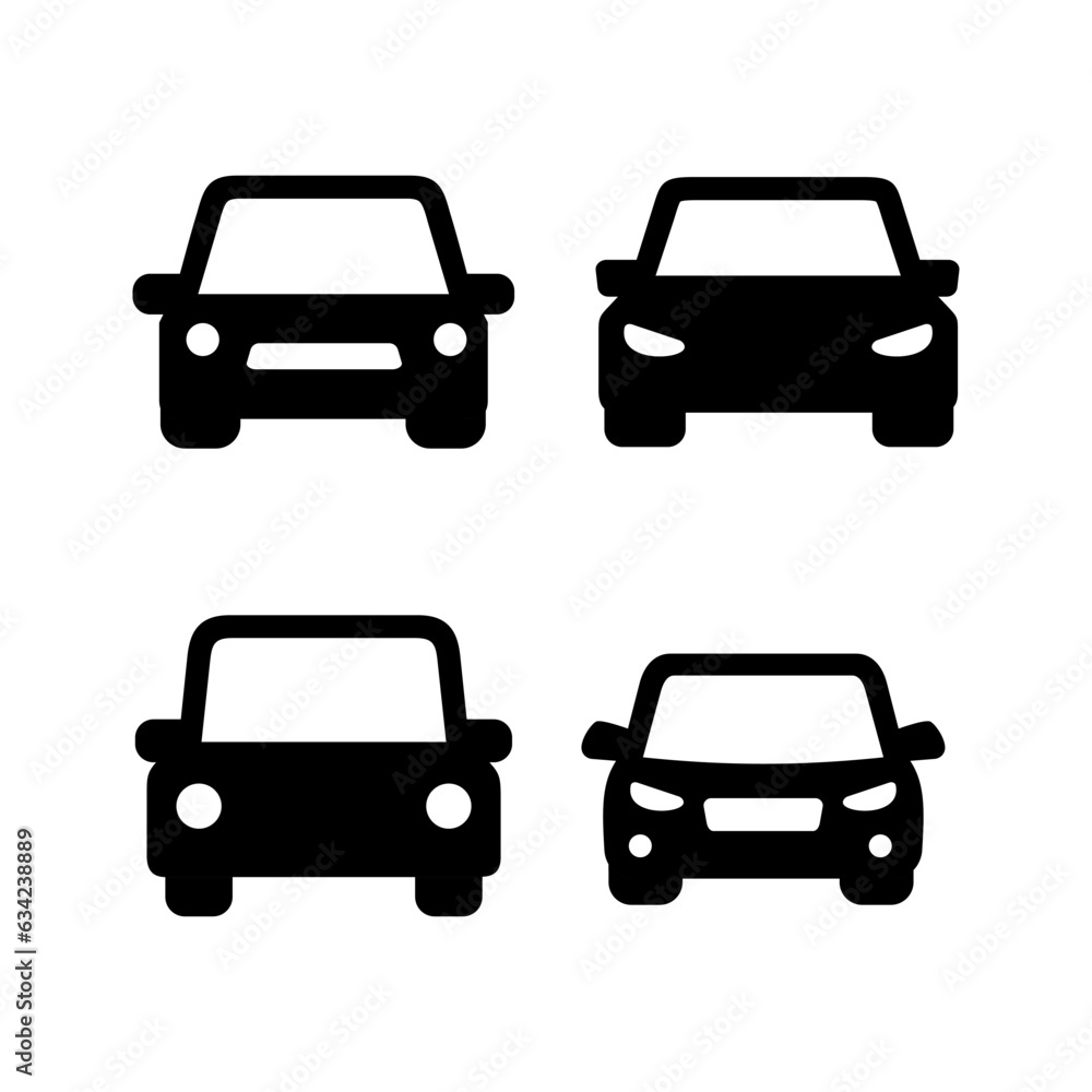 Car icon vector. Car sign. sedan Car icon vector. Car sign. sedan