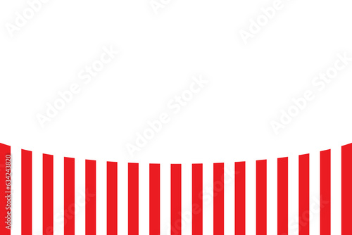 Free Download Digital png illustration of white and red stripes on transparent background - GFXLoad