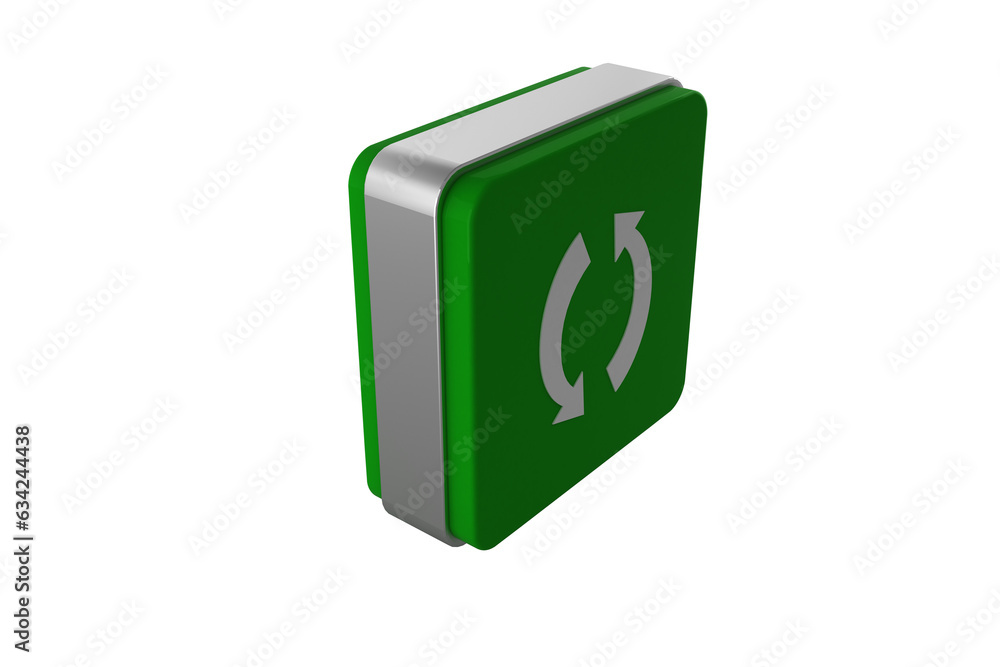 Digital png illustration of green tablet with two anti clockwise arrows on transparent background Digital png illustration of green tablet with two anti clockwise arrows on transparent background